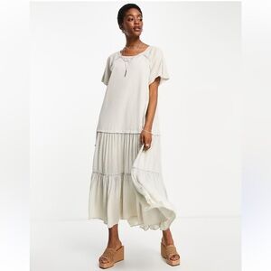 Free People Cream Maxi Dress